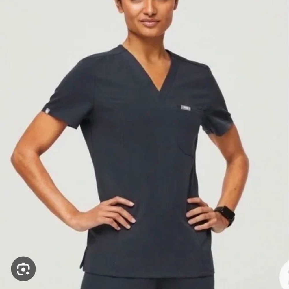 Figs Night Sky Catarina One-Pocket Scrub Top